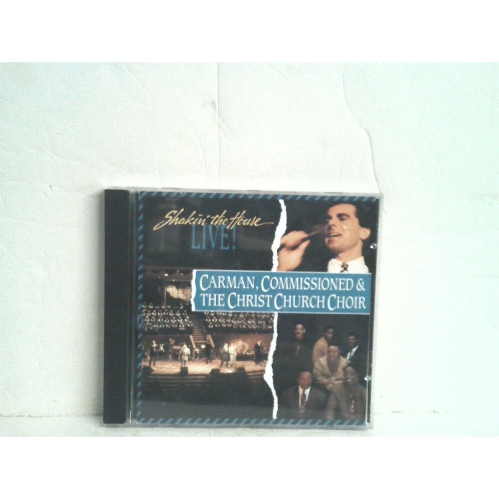 Carman, Commissioned & The Christ Church Choir Shakin'The House Live CD 1991 Ben